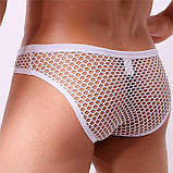 Чоловічі труси в сітку "Clever-Menmode" - Білий - L-XL, фото 2