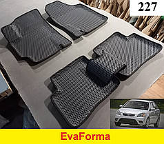3D килимки EvaForma на Kia Rio 2 '05-11 DE, 3D килимки EVA