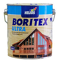 Bori Tex Ultra, лазурь с воском для древесины, бесцветная, 2,5л
