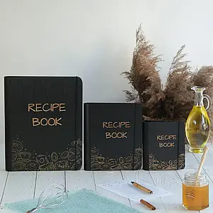 Книга для записів кулінарних рецептів "Recipe book" А4 31х23см