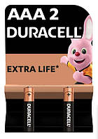 Батарейка Duracell LR03 MN2400 AAA 1х2 шт. блістер