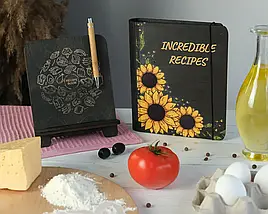 Книга для записів кулінарних рецептів "Incredible recipes" А5 22,5х17см, фото 6