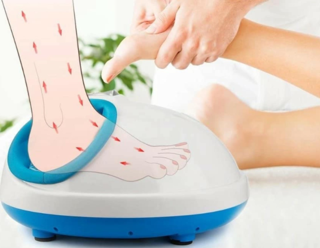 Вибромассажер для ног Shiatsu Foot Massager | Массажер для ног электрический bs - фото 4 - id-p1849273255