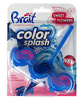 Подвесной туалетный блок Brait Color Splash Sweet Flowers 45 г