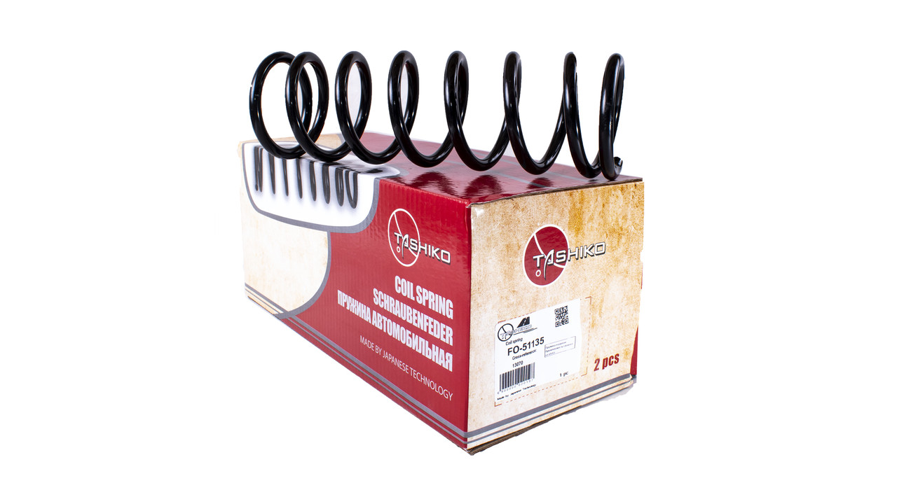 Пружина Tashiko передня Ford Escort IV GAF, AWF, ABFT V1.3-1.6 1985-1990 6113363