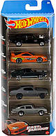 Hot Wheels 5-Car Pack Fast and Furious HND08 Mattel Хот Вілс Форсаж Базові машинки