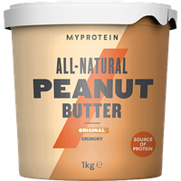 Арахисовая паста MyProtein All-Natural Peanut Butter 1000 g Original Crunchy