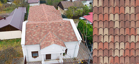 Бітумна черепиця Tegola Master Coppo Cotto Veneto, фото 3