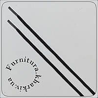 Шнурок круглый 1м особо плотный 4,5 мм черный