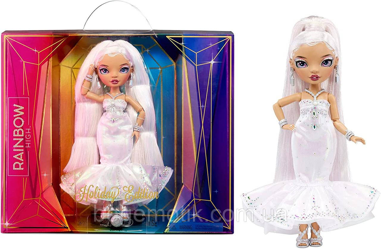 Лялька Рейнбоу Хай Роксі Гранд Rainbow Rainbow High Holiday Edition Collector Doll 2022 Roxie Grand Posabl