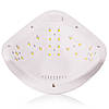 Гібридна лампа для манікюру Sun 5 48Вт UV LED Біла / Лампа для сушіння гель лаку та полігелю, фото 6