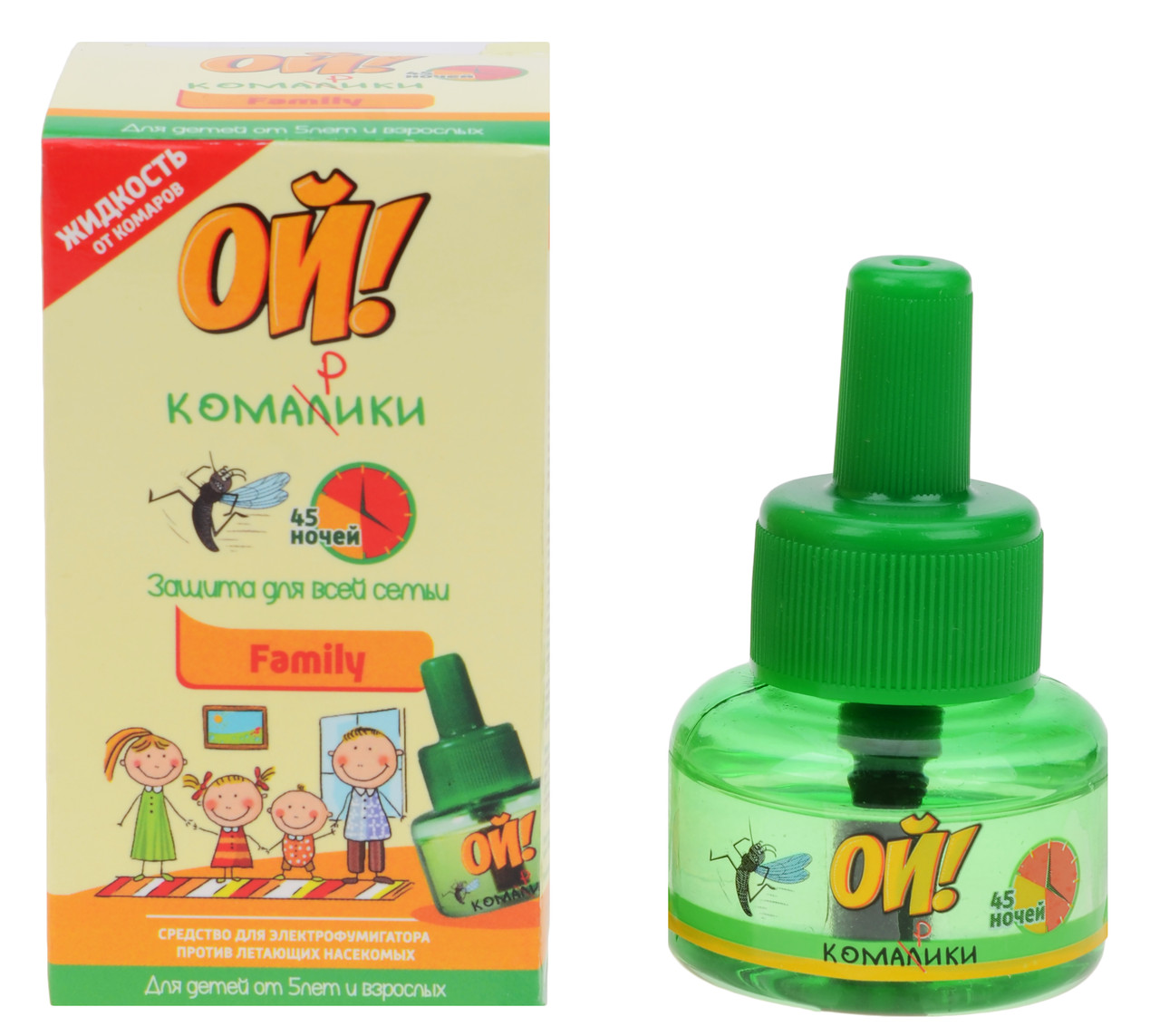 Рідина від комарів "Ой! Комарики" Family 30мл (4820212940095)