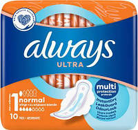 Гигиенические прокладки Always Ultra Normal (Размер 1) 10 шт (5997253515991)
