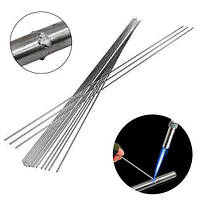 Припій для пайки сварки алюмінію, 50шт 50см 1.6мм пруток з флюсом, для низькотемпературної пайки