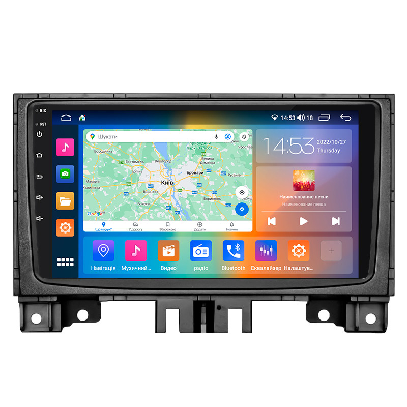 Штатна магнітола Lesko для Volkswagen Crafter I Рестайлінг 2011-2017 IPS 9" 2/32Gb CarPlay 4G Wi-Fi GPS P 3шт