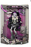 Колекційна кукла лялька Monster High 2022 Draculaura in Black and White, Reel Drama Монстер Хай Дракулаура, фото 4