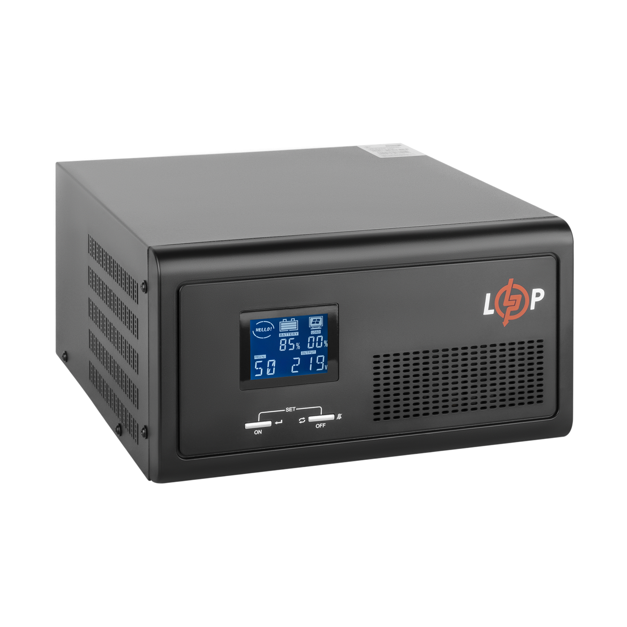 ДБЖ із правильною синусоїдою 24V 1600 Вт 1-40A для котлів насосів і серверів настроювання заряду та захист
