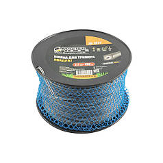 Волосінь для тримера MASTERTOOL КВАДРАТ АРМОВАНИЙ 2,70 мм 138 м котушка 19-1927