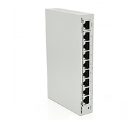 Коммутатор POE 48V Mercury S109P 8 портов POE + 1 порт Ethernet (Uplink ) 10/100 Мбит/сек, БП в комплекте, BOX