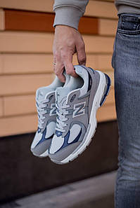 Чоловічі Кросівки New Balance 2002R Grey Blue 41-42-43-44-45