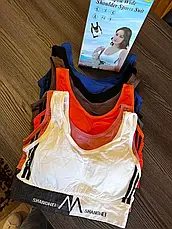 Бюстгальтер Спортивний Shoulder Sports Suit, Топ безшовний коригувальний,Топ-майка, фото 4