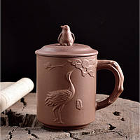 Чашка "Пінгвін" коричнева 350 мл. 12,5*9*15см.