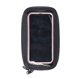 Сумка водонепроникна на кермо під телефон XLC, 18x9x4sм, чорна