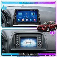 Al Штатная магнитола для Mazda CX-5 I 2011-2015 экран 9" 4/64Gb 4G Wi-Fi GPS Top Android