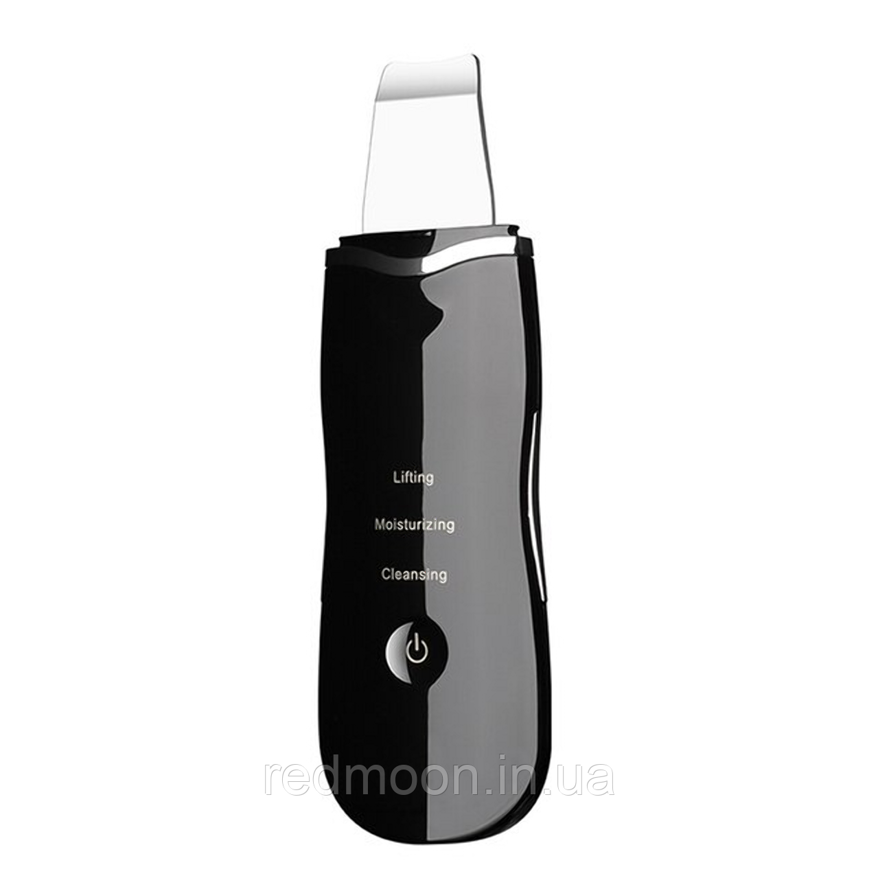 Ультразвуковий скрабер для чищення обличчя BUCOS Sonic Skin Scrubber S1, Чорний / Апарат для пілінгу та ліфтингу