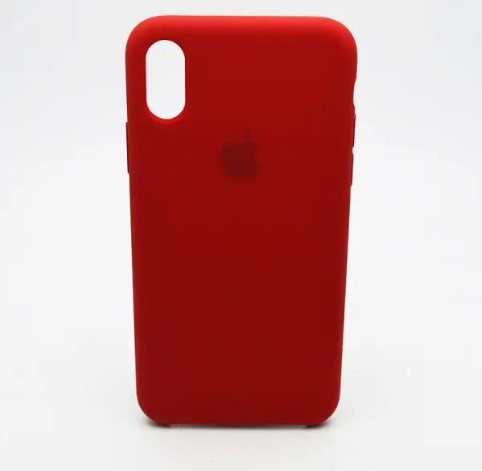 Чохол накладка Original Silicon Case для Apple iPhone X/iPhone XS Red