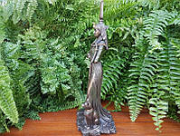 Колекційна статуетка Veronese Єгипетська цариця з кішкою WU76648A4, фото 2