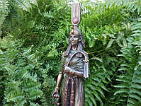 Колекційна статуетка Veronese Єгипетська цариця з кішкою WU76648A4, фото 5