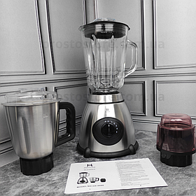 Блендер Henschll Німеччина 1000 Вт міксер, кавомолка, подрібнювач