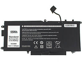 Батарея для ноутбука Dell Latitude 5285, 5289, L3180, 7389, 7390 2-in-1 (K5XWW) 7.6V 7270mAh