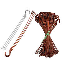 Підвіска, підвіс для квітів 37 см, білий або коричневий, теракот, Польща