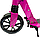 Самокат Maraton Delta складаний двоколісний для дівчаток з ручним гальмом рожевий, фото 2