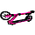 Самокат Maraton Delta складаний двоколісний для дівчаток з ручним гальмом рожевий, фото 5