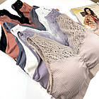 Жіночі топики #3045 (C -D) з мереживом, фото 3