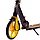 Самокат Maraton Rider складаний двоколісний з ручним гальмом і підсклянником для дівчаток (жовтий), фото 3