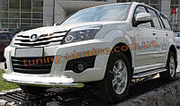 Защита переднего бампера труба одинарная D60 на Great Wall Hover-Haval H3 2010