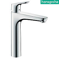 Смеситель для умывальника высокий HANSGROHE FOCUS, гидрозатвор. 31608000