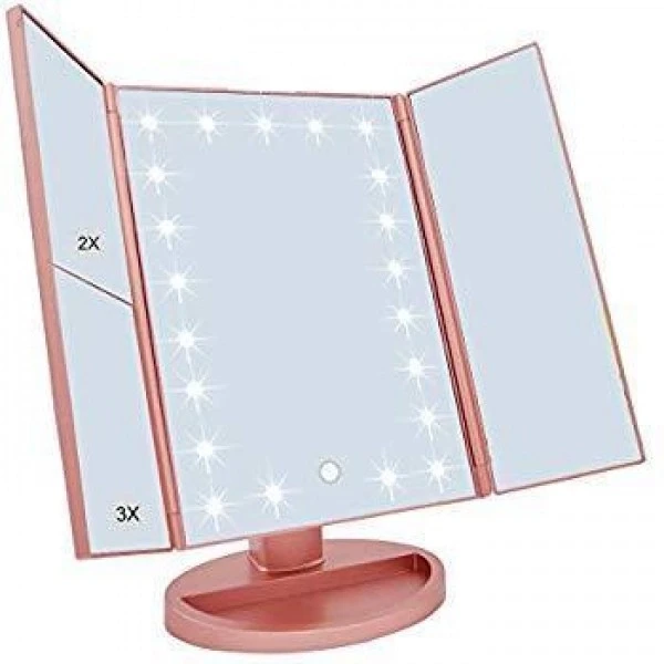 Дзеркало для макіяжу з LED-підсвіткою Superstar Magnifying Mirror