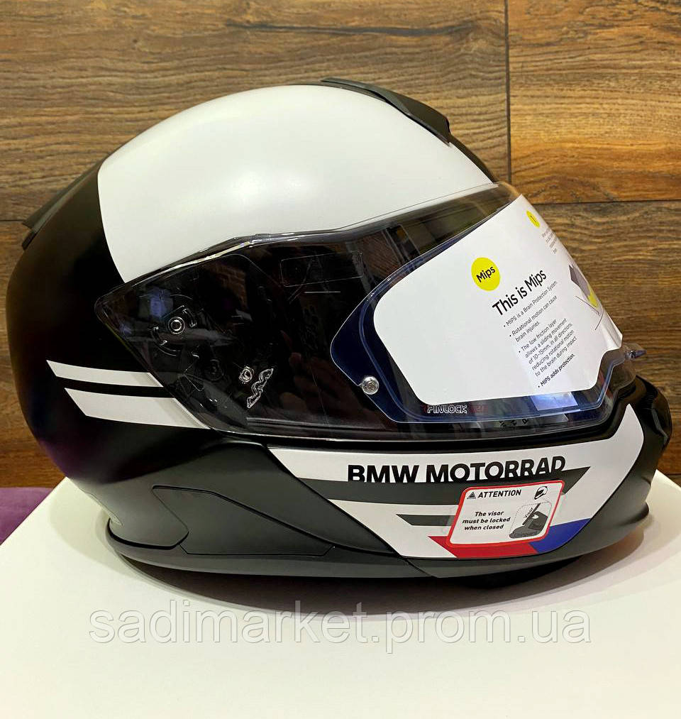 Шлем карбоновый модуляр + очки BMW HELMET System 7 EVO Carbon XL 60/61 - фото 5 - id-p1849600436