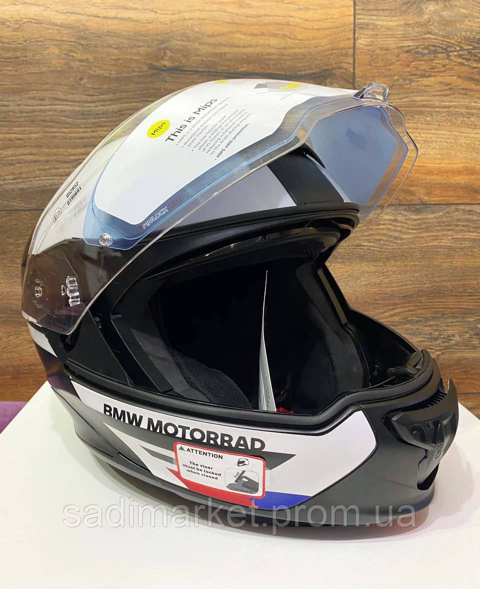 Шлем карбоновый модуляр + очки BMW HELMET System 7 EVO Carbon XL 60/61 - фото 6 - id-p1849600436