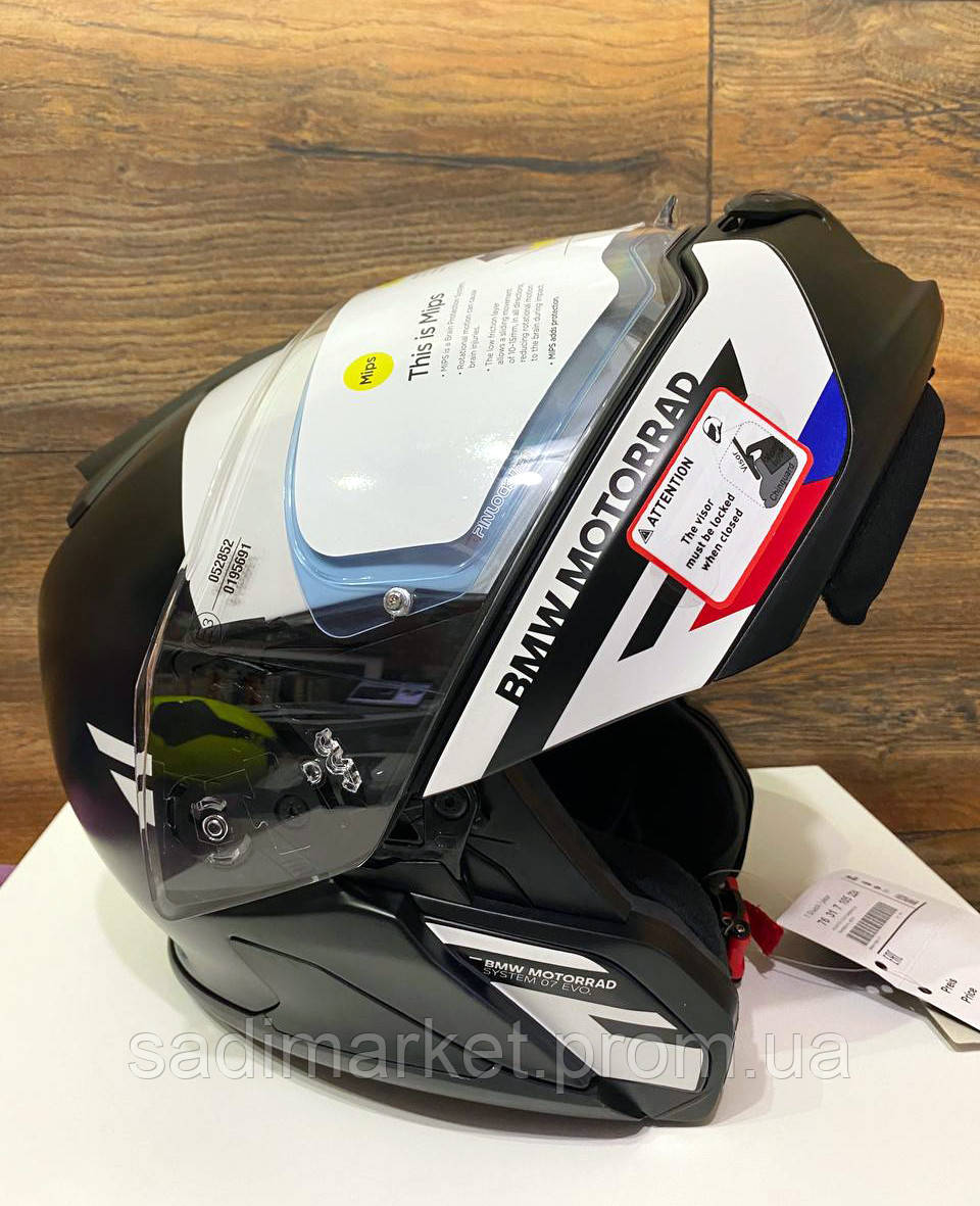Шлем карбоновый модуляр + очки BMW HELMET System 7 EVO Carbon XL 60/61 - фото 8 - id-p1849600436