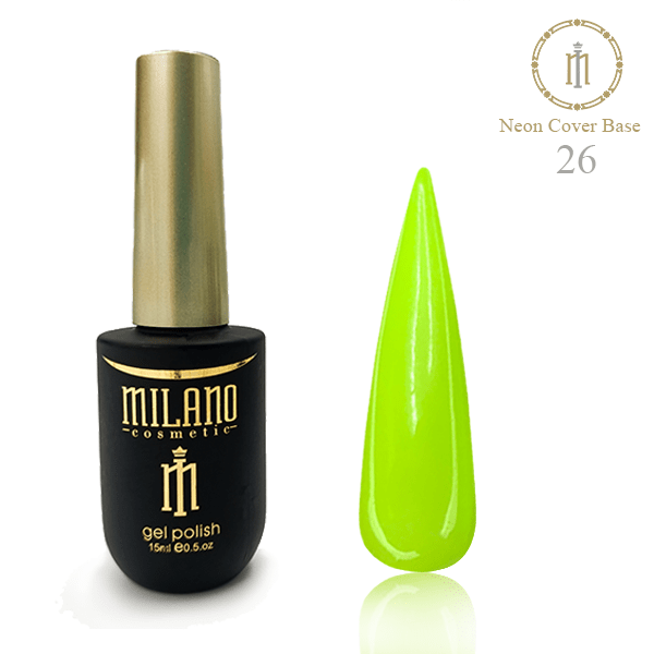 Каучукова база Neon Cover Milano 15 мл №26
