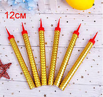 Феєрверк для торта (Холодний фонтан). Розмір 12см. В упак. 6 шт.