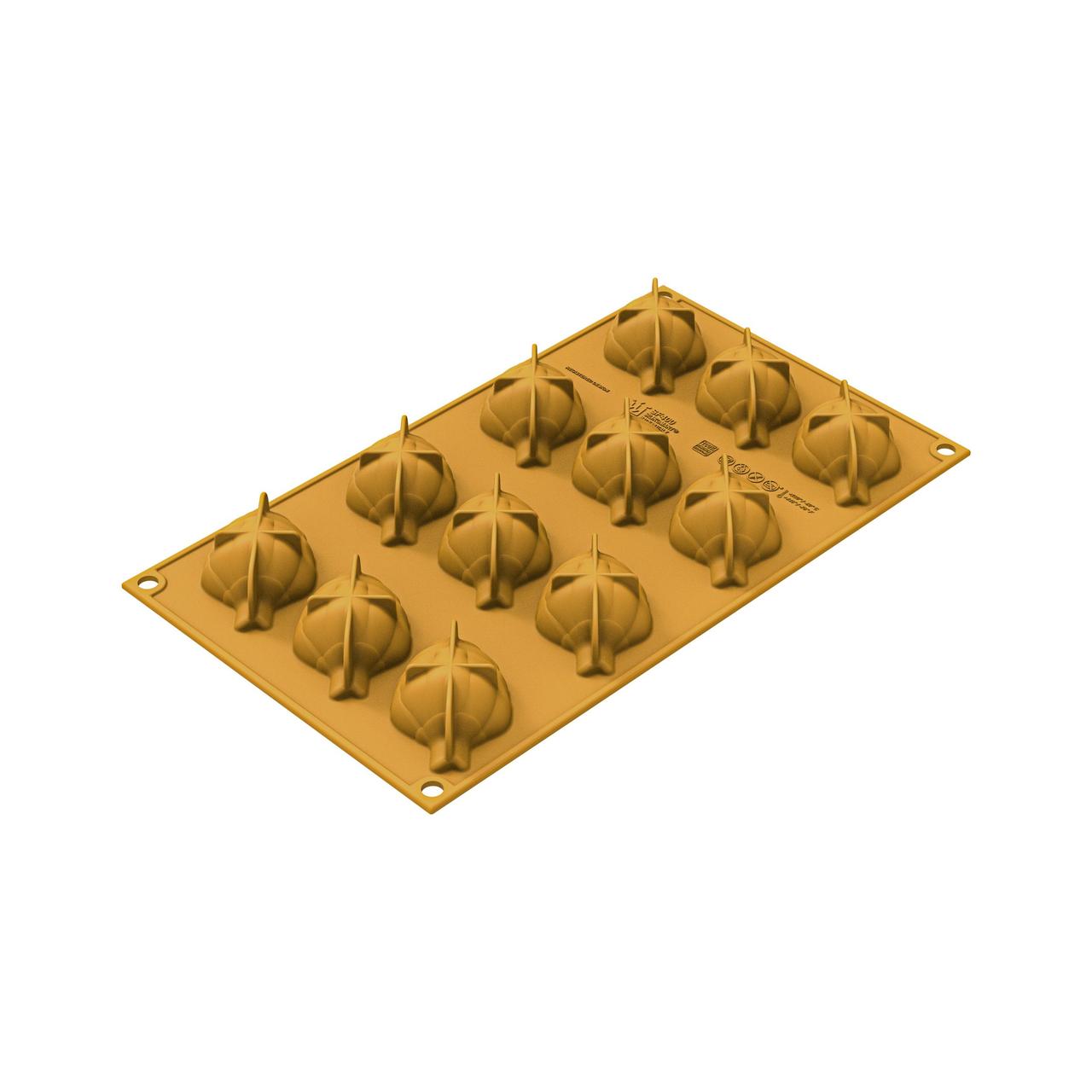 Форма для десерту "Carciofo 28" 336 мл із силікону Silikomart, фото 1