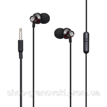 Навушники вкладки Earphone XO EP15In-ear metal Grey, фото 2