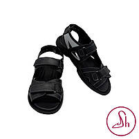 Літні чоловічі сандалі з натуральної шкіри «Style Shoes», фото 5